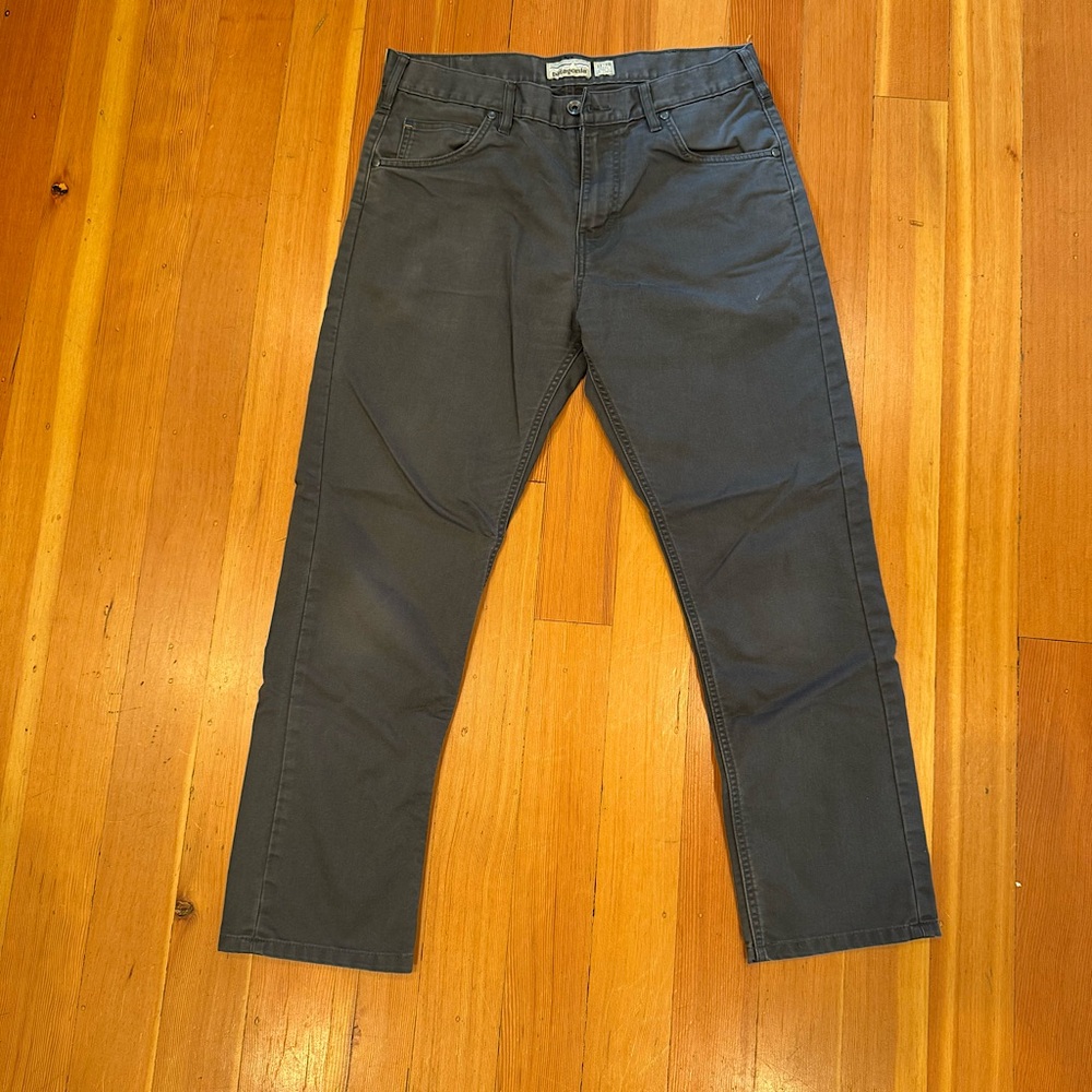 Patagonia Men's Forge Grey Performance Twill Jeans